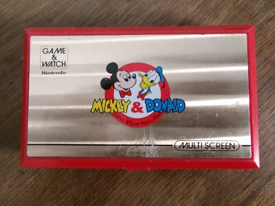 Game & Watch Nintendo mickey & donald 1982 fonctionnel - Photo 1/4