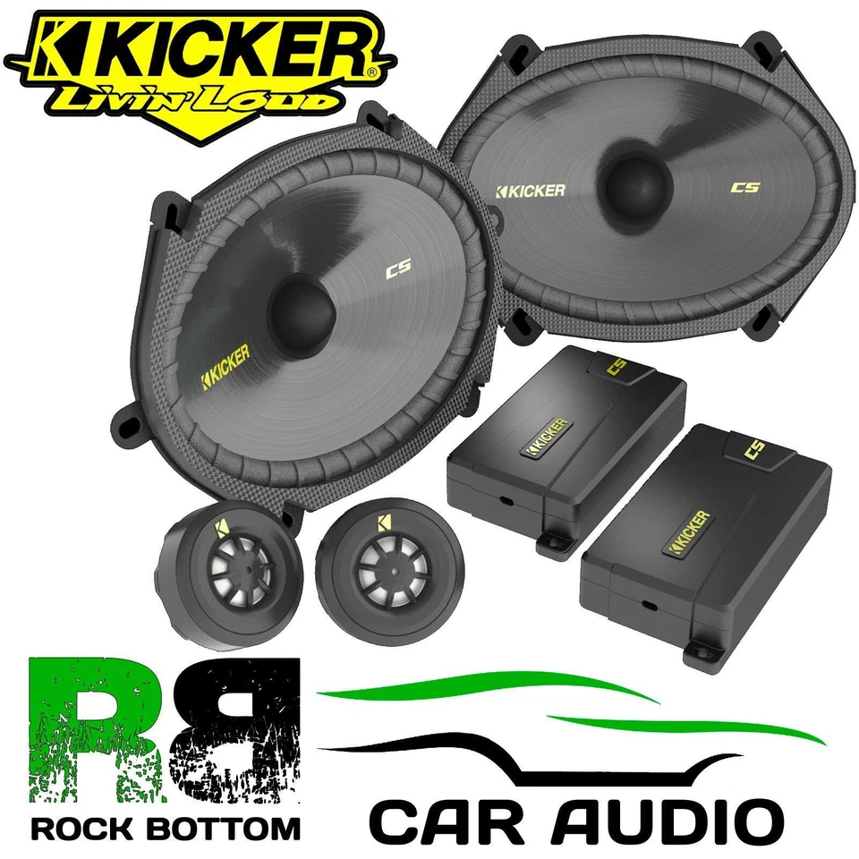 Ford Transit MK7 Kicker 6x8" 225 Watts Component Kit Front Door Car Van Speakers