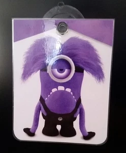 Demon Purple Minion Removable Car Cristal Window Sign - Picture 1 of 5