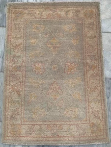 2x3 ft Luxury Afghan Handmade Rug Traditional Living Room Floor Wool Kilim Rug - Picture 1 of 7
