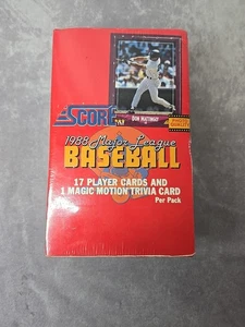 1988 Score Baseball Wax Box 36 Factory Sealed Packs possible Glavine Rookie plus - Picture 1 of 11
