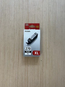 Cartucho de tinta negra Canon PGBK 270 XL nuevo sellado - Imagen 1 de 9