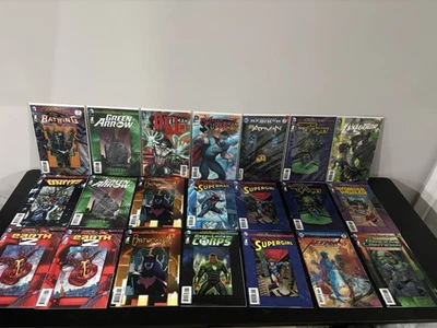 Lot of  21 Comics , The New 52, 3D Lenticular 2014 DC, Batman Superman Plus NM - Image 1 of 4