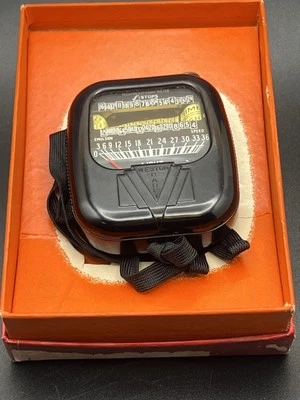 Medidor de luz vintage modelo 852 Weston Cadet Electrical Instrument Corp #2617L238 Foto 1 de 4