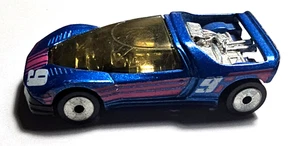 MATCHBOX 1987 Superfast SF-25 Peugeot Quasar Concept Car Blue/Hot Pink 1:57 - Picture 1 of 4