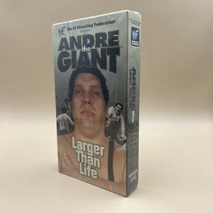 WWF Andre the Giant Larger Than Life VHS 1999 Documentary Wrestling Sealed - Bild 1 von 4