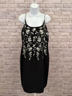 Vestido Positive Attitude, negro/blanco, 12, usado - bueno Foto 1 de 2