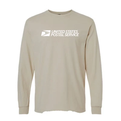 Postal Long Sleeve Ultra cotton White Logo Long Sleeve Tshirt UCWL Rural Carrier - Image 1 of 4