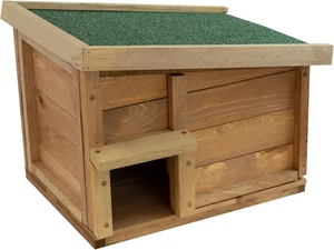 Hedgehog House & Hibernation Shelter, Safe & Secure Predator Proof Outdoor Habit - Picture 1 of 12