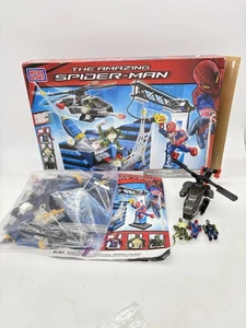 Mega Bloks Marvel 91351 The Amazing Spider-Man - Oscorp Tower W Box INCOMPLETE - Picture 1 of 4