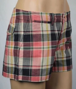 Ralph Lauren Sport Pink Navy Blue Plaid Shorts NWT 2 - Picture 1 of 2