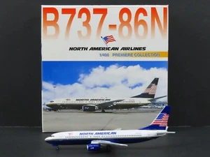 1:400 Dragon Wings 55240-03 Die-Cast North American Boeing B737-86N Aircraft - Picture 1 of 16