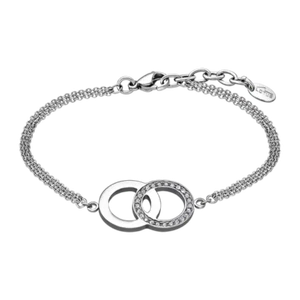 Bracciale Donna Lotus Style Acciaio Con Centrale Cerchi LS1913/2/1 - Foto 1 di 3