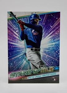 Pete Crow-Armstrong (RC) -2023 Topps Chrome Stars Of MLB Rookie Card #SMLB-25 - Picture 1 of 2
