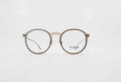 Gafas Polo Ralph Lauren PH2188 5697 Trans Marrón Redondas Plástico/Metal 48-21-145 Foto 1 de 3