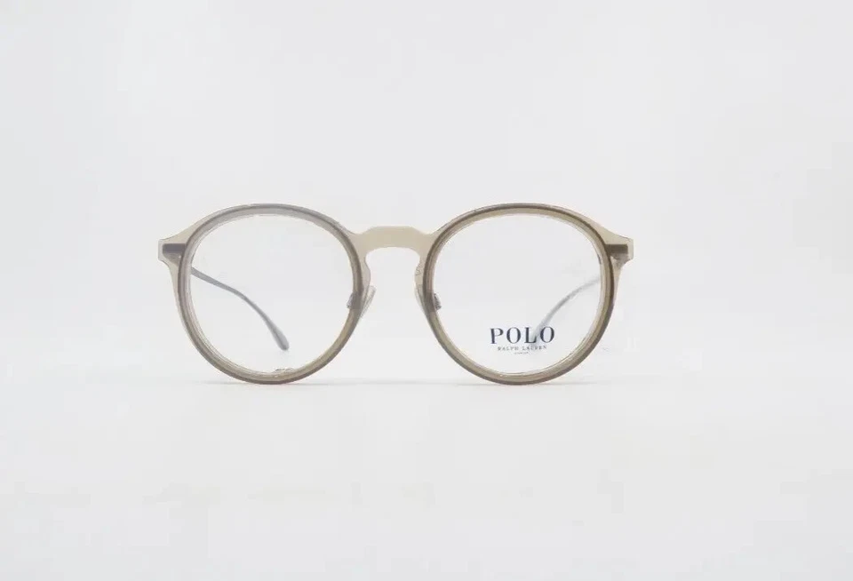 Круглые пластиковые/металлические очки Polo Ralph Lauren PH2188 5697 Trans коричневые 48-21-145 - Изображение 1 из 3