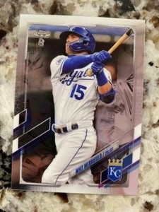 Tarjeta Topps 2021 cromada edición Ben Baller Kansas City Royals Whit Merrifield 107 - Imagen 1 de 1