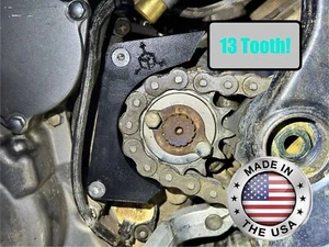 2006-2009 Suzuki LTR 450 Quadracer 13 Tooth POLY NYLON Case Saver Chain Guard - Picture 1 of 7