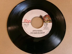 John Cougar Mellencamp-45 EX Pink Houses/Serious Business-RIVA - Picture 1 of 2