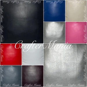 Faux Leather Fabric Soft Material Grained Embossed Leatherette Upholstery Car - Picture 1 of 10