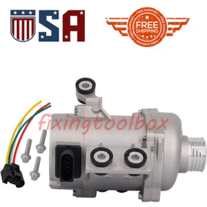Electric Engine Water Pump bolts 11517586925 Fits BMW E60 E61 E70 E83 E90 E91 X5 - Foto 1 di 9