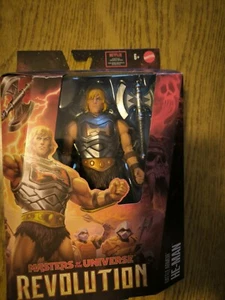 He Man Action Figure Motu Masters Of The Universe REVOLUTION Mattel - Foto 1 di 11