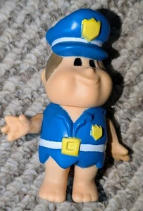 Vintage Coleco The Flintstone Kids Town of Bedrock POLIZIST POLIZIST FIGUR - Bild 1 von 2