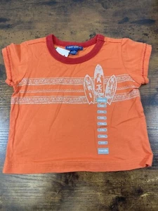 Naartjie Baby Boy’s Infant 100% Cotton Surf Board Short Sleeve Tee Shirt 3-6M - Picture 1 of 2