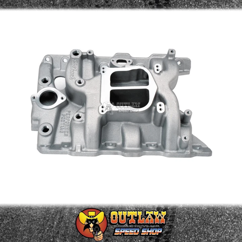 EDELBROCK PERFORMER INTAKE MANIFOLD FITS PONTIAC V8 326/350/389/400/455 - ED2156 - image 1 of 1