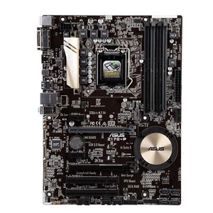 ASUS Z170-P Motherboard Intel Z170 LGA 1151 DDR4 USB 3.1 DVI ATX M.2 Core USB3.0 - Picture 1 of 4