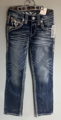 Jeans Rock Revival Kayden Slim Corte Recto Denim SJ206 Talla 28/30 NUEVOS CON ETIQUETAS Foto 1 de 4