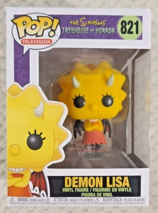 Funko Pop TV Simpsons Halloween DEMON LISA #821 NEW NIB GREAT CONDITION - Picture 1 of 5