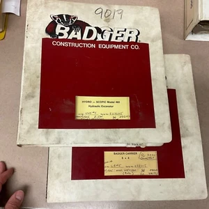 Warner Swasey BADGER 460 EXCAVATOR SERVICE SHOP REPAIR MANUAL PART CATALOG BOOK - Picture 1 of 12