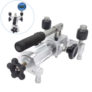 Portable Hydraulic Pressure Calibrator Pressure Gauge Calibration Pump 60/70MPa - Picture 1 of 10