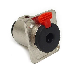 1/4" TRS Female Panel Mount Locking Connector - Picture 1 of 1