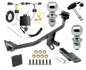 Trailer Hitch For 19-21 Tucson Exc Night Edition w/ Wiring 2" + 1-7/8" Ball Lock - Imagen 1 de 9