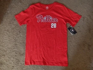 Philadelphia Phillies Alec Bohm T Shirt MLB GENUINE BNWT, YOUTH XXL SIZE 18 - Picture 1 of 11