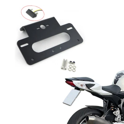 Suporte de placa de licença eliminador de para-lama adequado para SUZUKI GSXR600/GSXR750 2011-2024 - Imagem 1 de 4