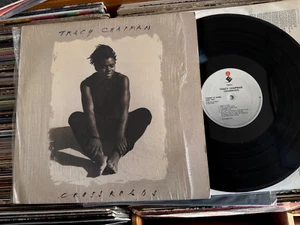 Tracy Chapman "Crossroads" 1989 Elektra Folk Soul Vinyl - Foto 1 di 2