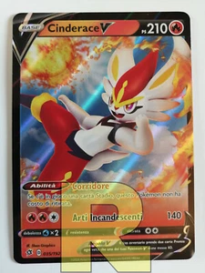 Cinderace V ® Fragore Ribelle 035/192 ® Rara Holo Foil ® Pokemon ® Italiano - Picture 1 of 5