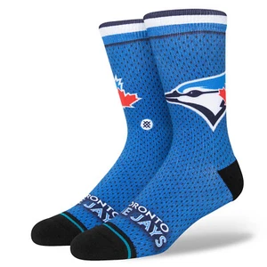 Calcetines de béisbol grandes para hombre Toronto Blue Jays BP TOR Jersey Stance MLB - Imagen 1 de 3