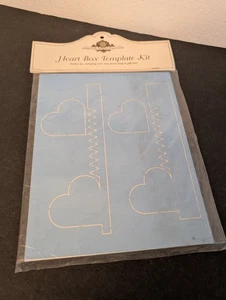 PERSONAL STAMP EXCHANGE Heart Box Template Kit - Perfect for Stamping - Picture 1 of 6