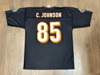 Camiseta de colección Chad Johnson (Chad Ochocinco) Cincinnati Bengals talla L, grande Foto 1 de 4