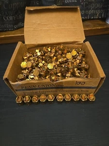 Lot Of 10 Penn Union Copper Split Bolt Connector S-4 For 2 Copper Conductors - Picture 1 of 3