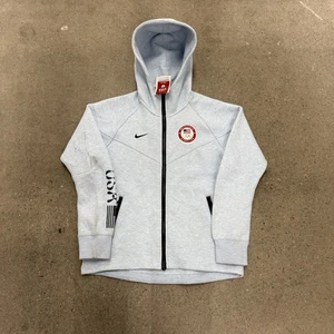 Nike Olympic 2024 Team USA Tech Fleece Windrunner Hoodie Size Medium - Picture 1 of 8