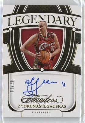 Panini Flawless Legendary Scripts Gold 2023/10 Zydrunas Ilgauskas #LS-ZYI automático Foto 1 de 2