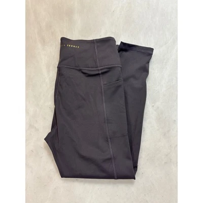 Victoria's Secret High Waist Leggings 7/8 Length Dark Gray Women's Size 14 - Image 1 of 4