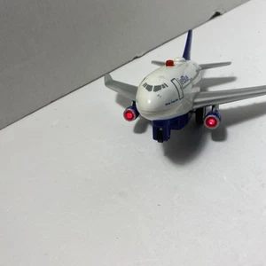 Real toy Jet Blue Pullback 4” Plane with Light & Sound Works Great - Picture 1 of 5