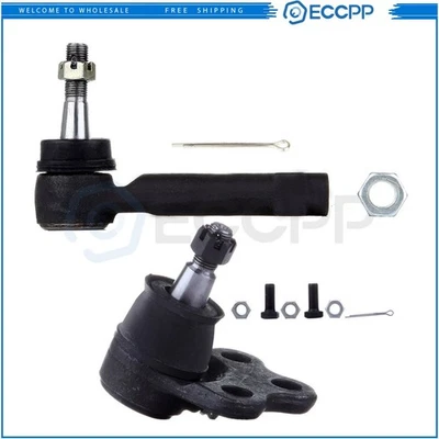 Extremo de varilla de amarre exterior de dirección de rótulas inferiores delanteras para Chevrolet Venture 1999-04 Foto 1 de 4