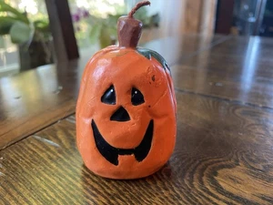 Vintage Halloween Pumpkin Candle - Picture 1 of 6